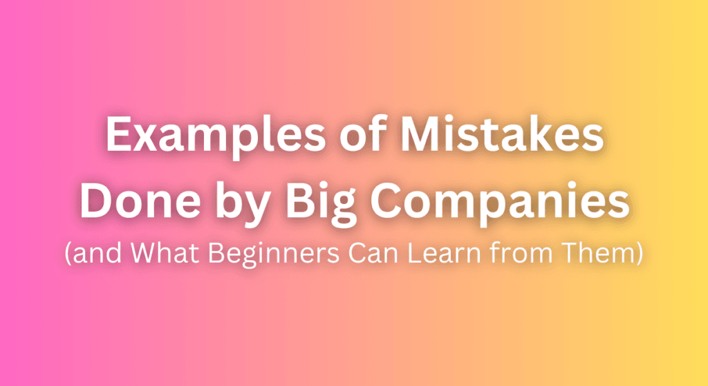 how to avoid game development mistakes